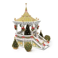 Patience Brewster Caroler Gazebo Display
