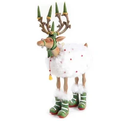 Patience Brewster Dash Away Blitzen Reindeer Figure
