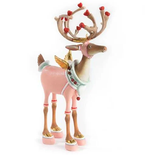 Patience Brewster Dash Away Cupid Reindeer Figure