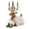 Patience Brewster Dash Away Sitting Blitzen Reindeer Figure