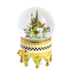 Patience Brewster Dash Away Santa Snow Globe