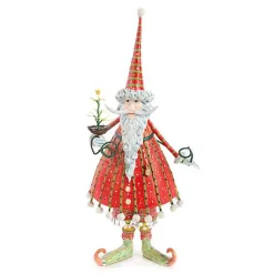 Patience Brewster Dash Away Dashing Santa Figure