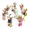 Patience Brewster Dash Away Reindeer Mini Ornaments Set