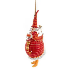 Patience Brewster Dash Away Red Mrs. Santa Ornament