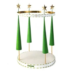 Patience Brewster Dash Away Reindeer Mini Ornament Display