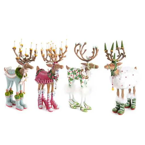 Patience Brewster Dash Away Reindeer Figure Set