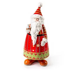 Patience Brewster Dash Away Santa Cookie Jar
