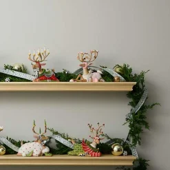 Patience Brewster Dash Away Sitting Cupid Reindeer Figure