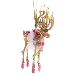 Patience Brewster Dash Away Dancer Reindeer Ornament