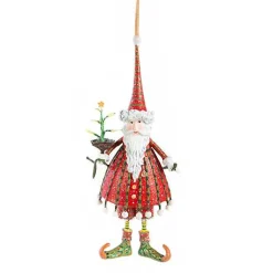 Patience Brewster Dash Away Dashing Santa Ornament