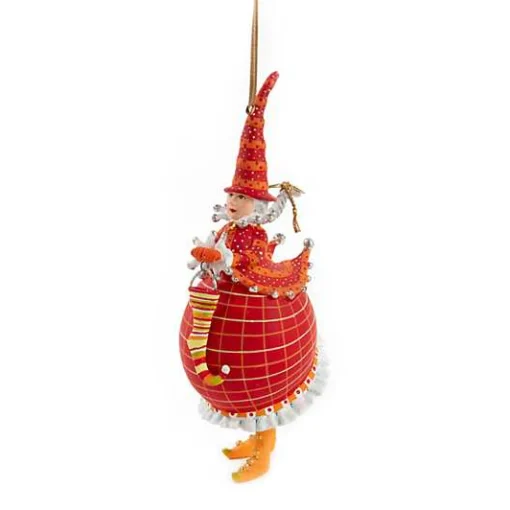 Patience Brewster Dash Away Red Mrs. Santa Ornament