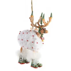 Patience Brewster Dash Away Blitzen Reindeer Ornament