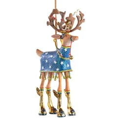 Patience Brewster Dash Away Comet Reindeer Ornament