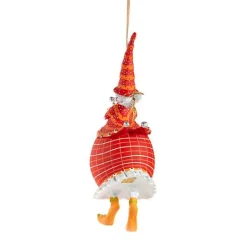 Patience Brewster Dash Away Red Mrs. Santa Ornament