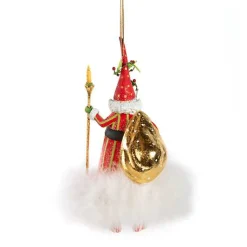 Patience Brewster Dash Away Nicholas Santa Ornament