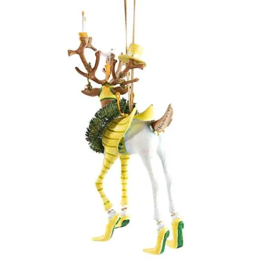 Patience Brewster Dash Away Prancer Reindeer Ornament
