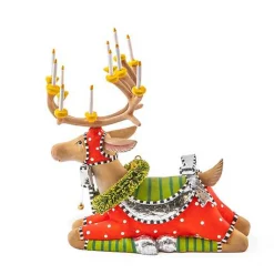 Patience Brewster Dash Away Sitting Dasher Reindeer Figure