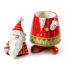 Patience Brewster Dash Away Santa Cookie Jar