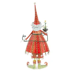 Patience Brewster Dash Away Dashing Santa Figure