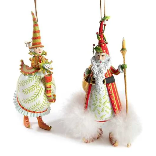 Patience Brewster Dash Away Nicholas Santa Ornament