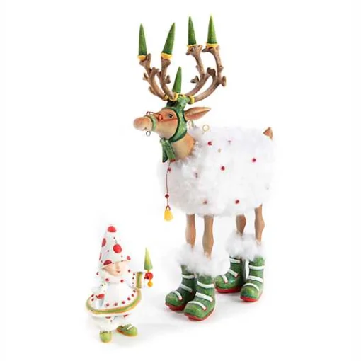 Patience Brewster Dash Away Blitzen Reindeer Figure