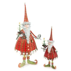 Patience Brewster Dash Away Dashing Santa Figure