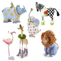 Patience Brewster Jambo Mini Ornament Set