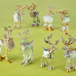 Patience Brewster Moonbeam Reindeer Mini Ornaments Set