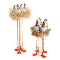 Patience Brewster Nativity Chicken  Dove Figures