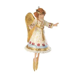 Patience Brewster Nativity Heavenly Angel Mini Ornament