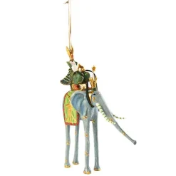 Patience Brewster Nativity Casper on Elephant Ornament