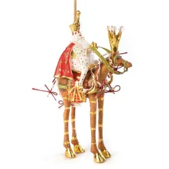 Patience Brewster Nativity Melchior on Horse Ornament