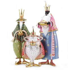 Patience Brewster Nativity World Magi Figures