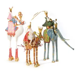 Patience Brewster Nativity Casper on Elephant Ornament