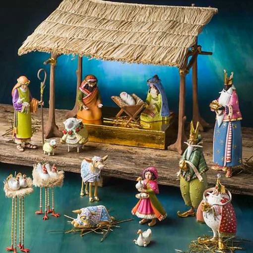 Patience Brewster Nativity World Magi Figures