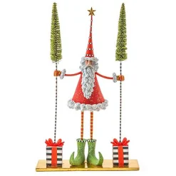 Patience Brewster Santa Gift Tree Figure