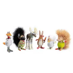 Patience Brewster Woodland Mini Ornament Set