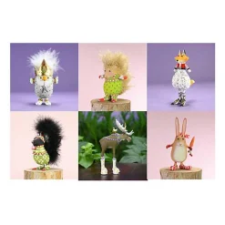 Patience Brewster Woodland Mini Ornament Set