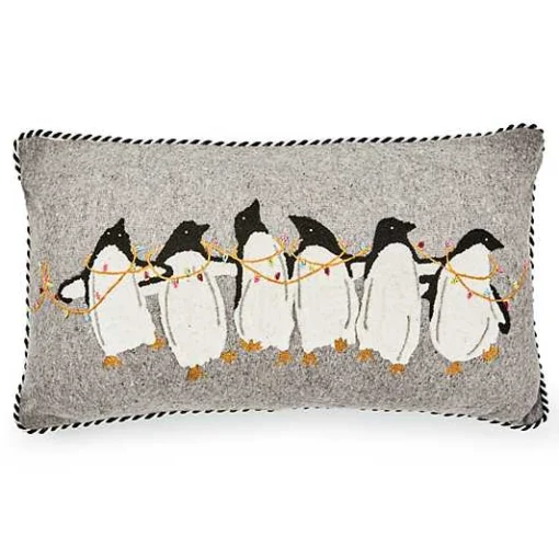 Penguin Lumbar Pillow