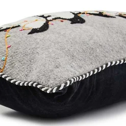 Penguin Lumbar Pillow