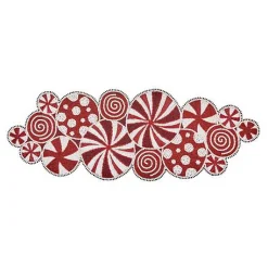 Peppermint Beaded Runner