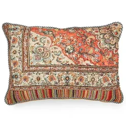 Persian Beaded Lumbar Pillow