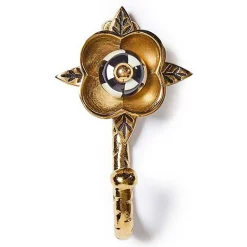 Petal Gold Wall Hook