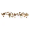 Petal Large Gold Wall Hook Rack