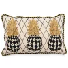 Pineapple Ivory Lumbar Pillow