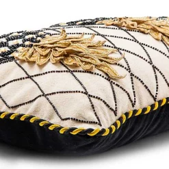 Pineapple Ivory Lumbar Pillow