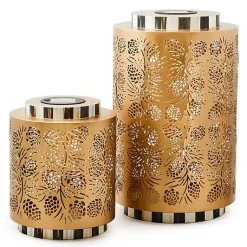 Pinecone Short Solar Lantern