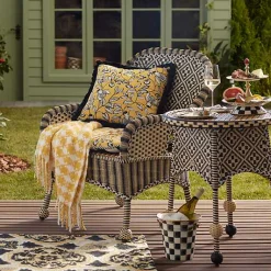 Queen Bee Courtyard Outdoor Accent Chair
