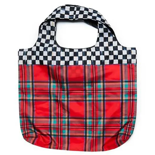 Red Tartan To Go Tote