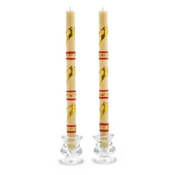 Reindeer Dinner Candles, Set of 2